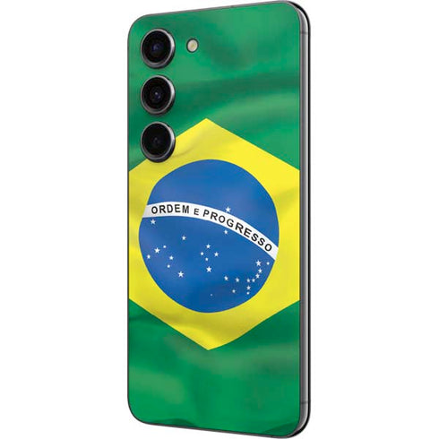 Brazil Flag Galaxy S23 Skin